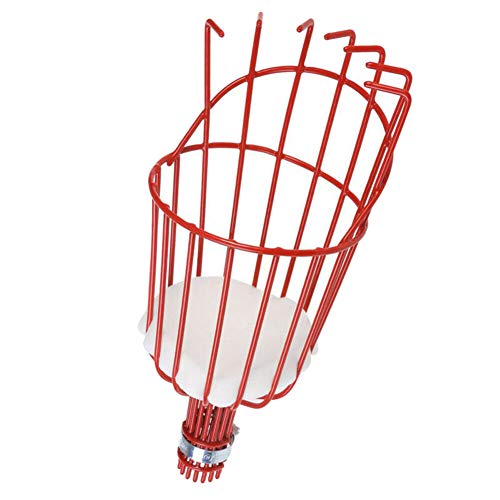 Fruit Picker Basket Easy-to-Attach Twist On Basket Design Garden Tools Bruise Free Basket for Apple Pear Peach Harvesting