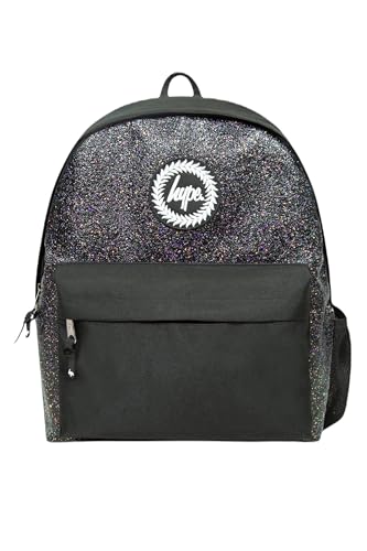 hype Holo Glitter Backpack (One Size) (Black)