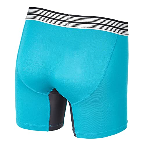 Mr. Davis Men's 4 Pack Standard Cut Boxer Brief Underwear4