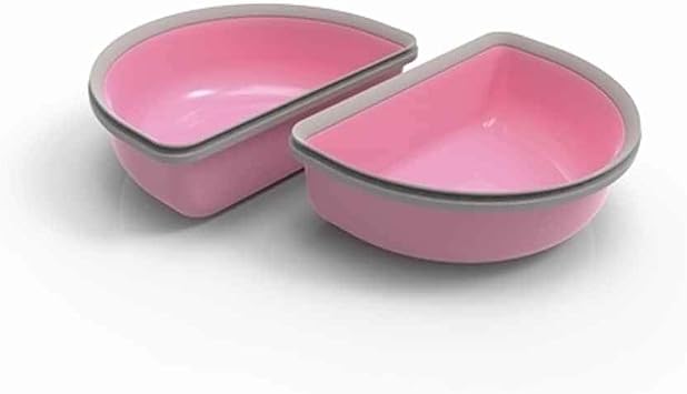 SureFeed Half Bowl Pink