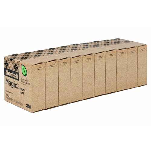 Scotch Magic Greener Tape, 0.75 in .x 900 in., 10 Rolls - image 3