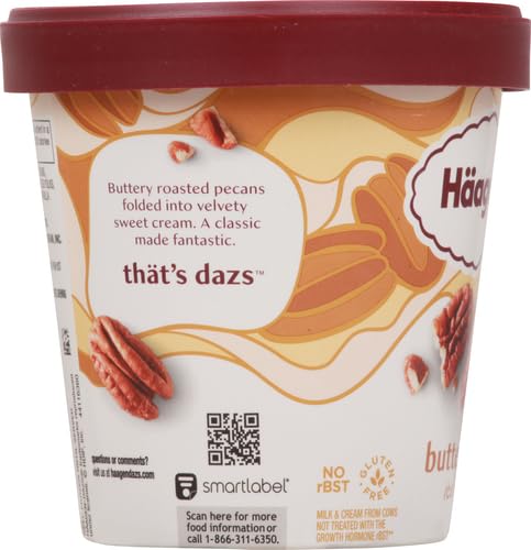 Häagen-Dazs 0074570114009 Haagen-Dazs, Butter Pecan Ice Cream thumb #18