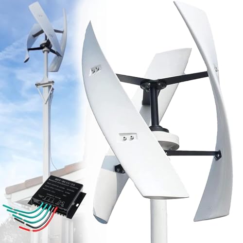 Generador De Turbina Eólica De 12000 W, 12 V, 24 V, 48 V, 220 V, Kit De Generador De Turbina Eólica Vertical De Arranque Por Brisa De 3 Aspas Con Controlador For El Hogar, El Barco Y La Fábrica 12v Generador De Turbina Eólica De 12000 W, 12 V, 24 V, 48 V, 220 V, Kit De Generador De Turbina Eólica Vertical De Arranque Por Brisa De 3 Aspas Con Controlador For El Hogar, El Barco Y La Fábrica 12v