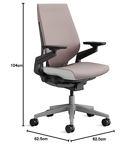 Image of Steelcase Gesture Ergonomic Office Chair with 360 Armrests and 3D Live Back Lumbar Support Lens