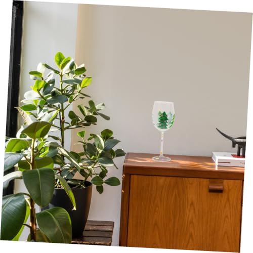 Copa de vino Outanaya de 450ml en vidrio blanco con bordes lisos para banquetes 6