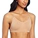 Capezio Women's Seamless Clear Back Bra With Transition Straps, Nude, Medium