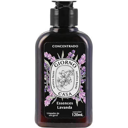 Giorno Casa Limpador Concentrado De Superfície Perfumador Lavanda 120 Ml Marrom