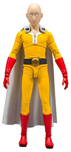 McFarlane Toys One-Punch Man Saitama Action Figure, Multicolor, Model: