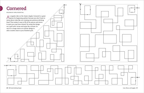 180 Doodle Quilting Designs: Free-Motion Ideas for...