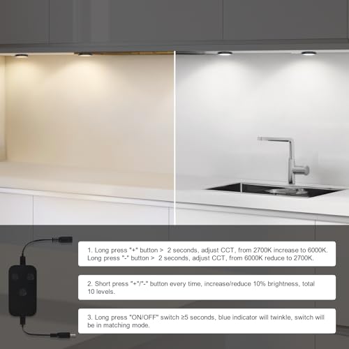 Blessinglux LED Puck Light Kit thumbnail 7