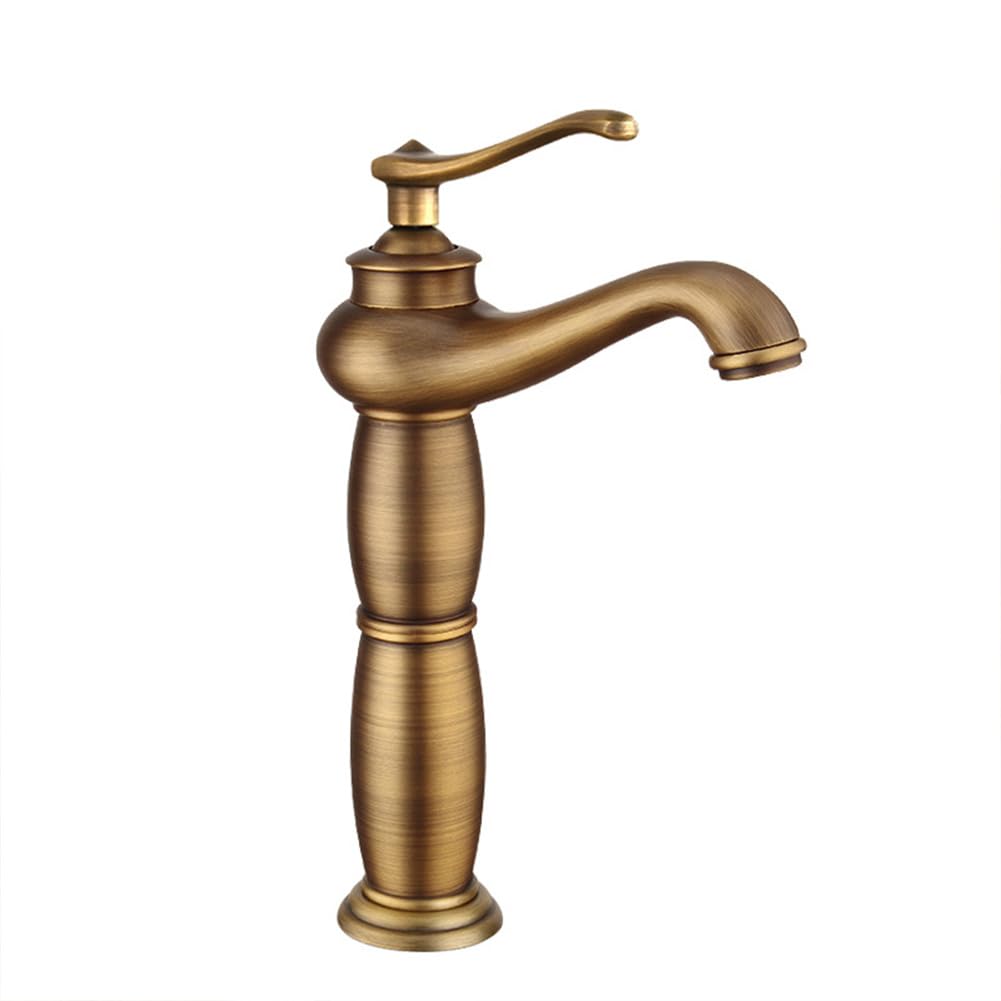 Robinet lavabo rétro laiton pour stopper les fuites et embellir la salle de bain