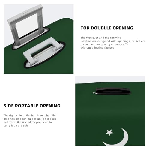 Housse de protection valise extensible contre rayures motif Pakistan - 6