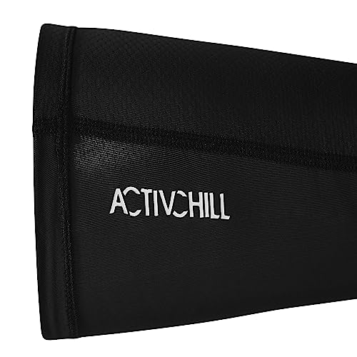 Reebok Mangas de compressão para homens e mulheres – mangas antiderrapantes de desempenho elástico,