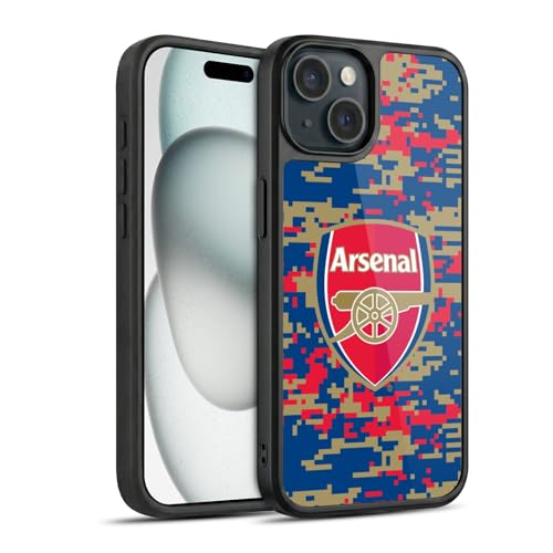 Coque Gel Renforcée iPhone 15 Arsenal FC Antichoc Camouflage