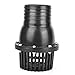 Water Pump Foot Valve Black PVC Low Pressure Flat Check Valve Black 1.5in 2in 2.5in 3in 4in Optional for Fluid Machine Industrial Garden(4in), Various Pumps And Accessories