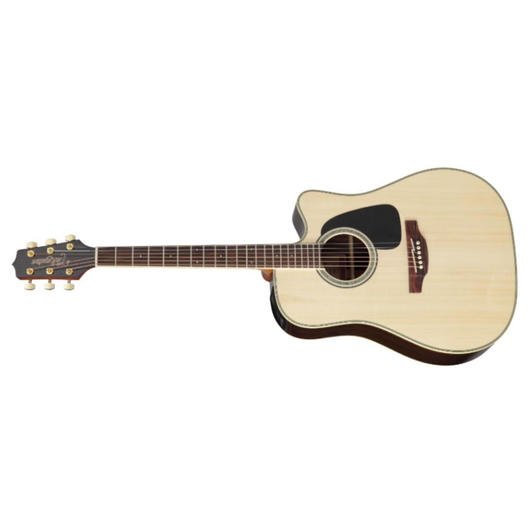 Takamine GD51CE-NAT Dreadnought Cutaway Acoustic-Electric Guitar, Natural - Image 2
