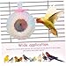 HEMOTON Warm Bird Bed Cozy Parakeet Nesting Hammock for Plush Bird Hanging House for Budgies Easy to Install and Maintain Design