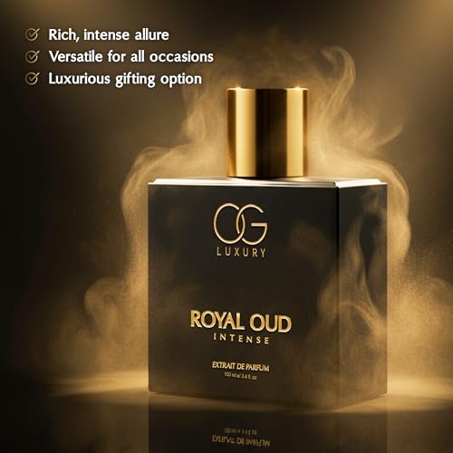 Image of OG Luxury Royal Oud and White Oud Intense Extrait De Parfum for Men Combo | 21% concentration Long Lasting Premium Perfume | Pack of 2, 100 ml Each