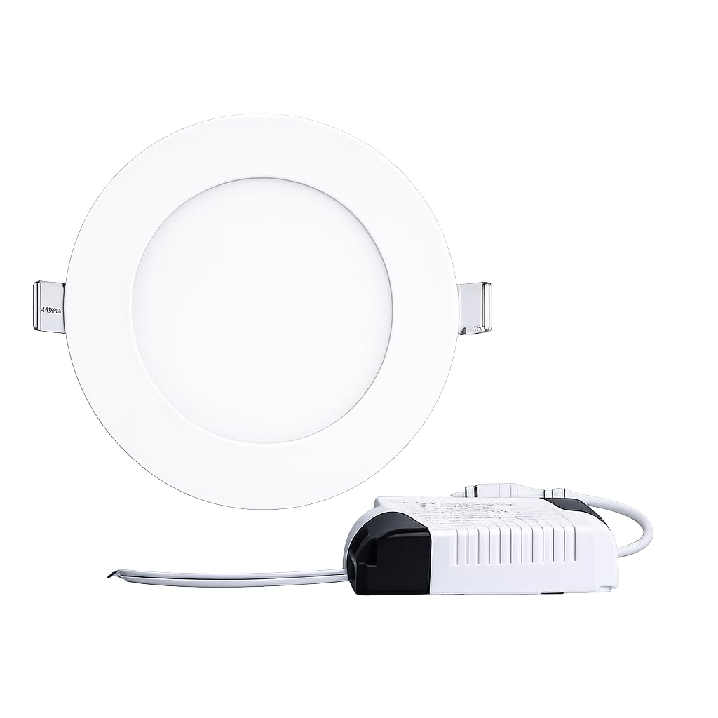 MAK-LITE 8W Premium LED Panel Light 3-in-1 Color Changing Round Ceiling Light with Driver | 3000K Warm White, 4000K Natural White, 6500K Cool White | Metal Body | 4 Inch Cutout | 2 Year Warranty-image-42