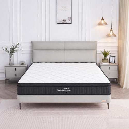 Image of Full Mattress in a Box 12 inch Full Size Mattress Hybrid Design with CertiPUR-US Foam Pressure Relief Motion Isolation 100 Nights Trial