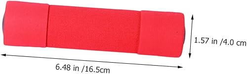 Miniatura 2 de BESPORTBLE 2 mancuernas cubiertas de espuma, pesas de mano para mujeres, pequeñas y ligeras, para entrenamiento de fuerza y tonificación de brazos