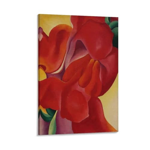 Georgia O'Keeffe impression sur toile moderne décoration murale chambre 60x90