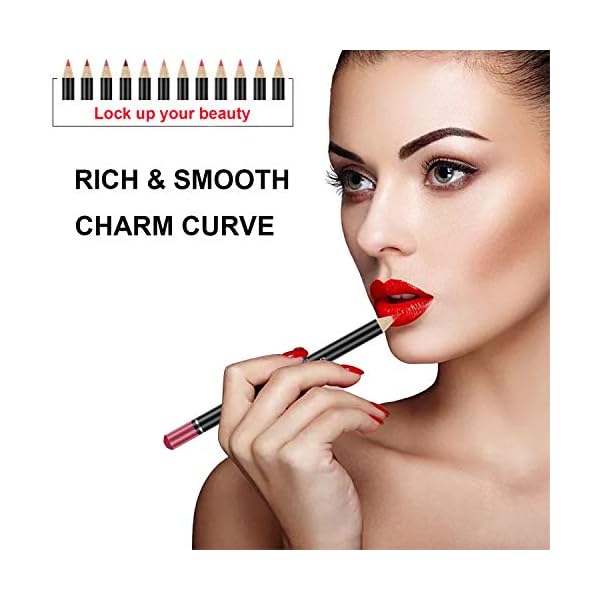 Chnaivy-Lip-Liner-Pencil-Set12-Color-Matt-Smooth-Waterproof-lip-pencil-setlip-pencil-set-Natural-Long-Lasting-Make-Up-Lipliners-with-a-Pencil-Sharpener Chnaivy Lip Liner Pencil Set,12 Color Matt Smooth Waterproof lip pencil setlip pencil set, Natural Long Lasting Make Up Lipliners with a Pencil Sharpener