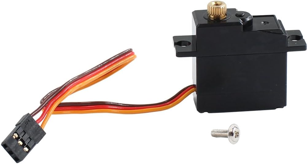 Metal Gear Steering Servo RC Upgraded Parts for WLtoys 124017 124016 124007 184016 124008, JJRC C8803, SCY 16101 16102 16201PRO RC Car