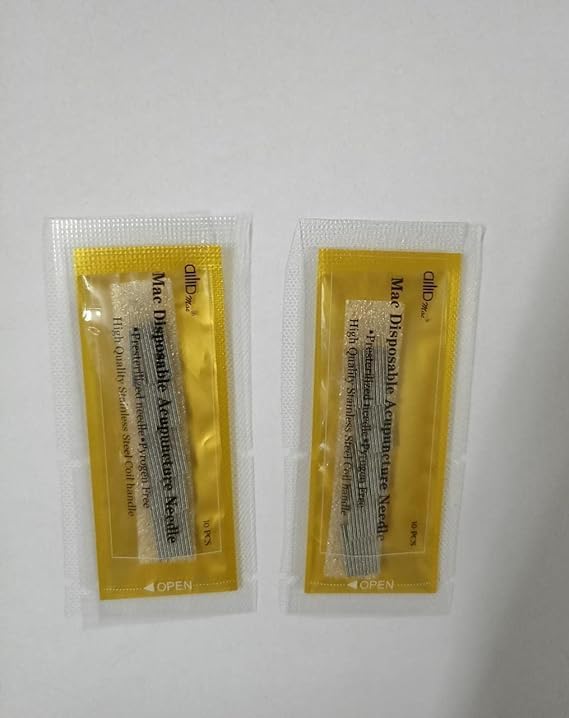 Acupression"Sujok Needle Mac -Acupuncture Needles - TX-PINPAI: Premium Quality Sujok Needles single use Effective Acupuncture Treatment" pack of 2 (100 needle)