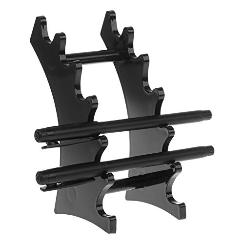 Présentoir en acrylique multi-fentes pour stylo – Porte-stylo transparent pour pinceaux de maquillage, porte-cigarette électronique, support de cadre pour...