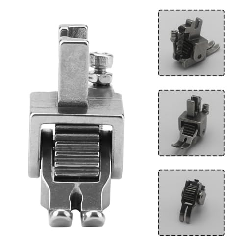 Alipis Roller Presser Foot para máquina de coser industrial miniatura 7