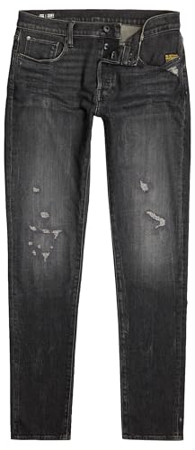 G-STAR Men's Jeans, Azul (Worn In Black Metal Restored 51001-d497-h101), 36W x 36L4