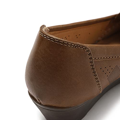Image of Everly Women Synthetic Beige Loafers - MNT6004MNS36