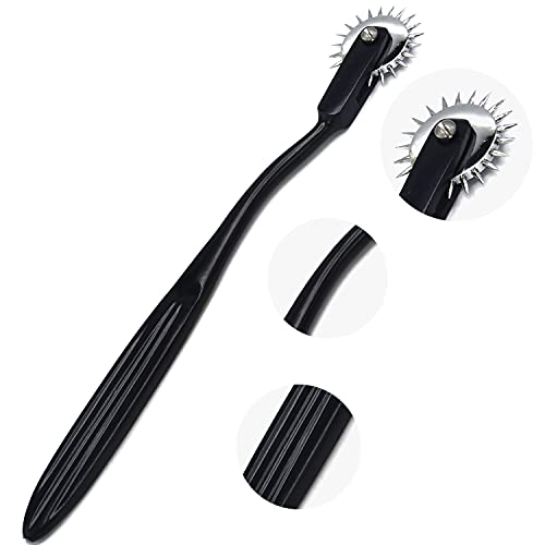 AAProTools All Black Coated Diagnostic Neurological Wartenberg Sensory Pinwheel Pin Wheel 1 Head