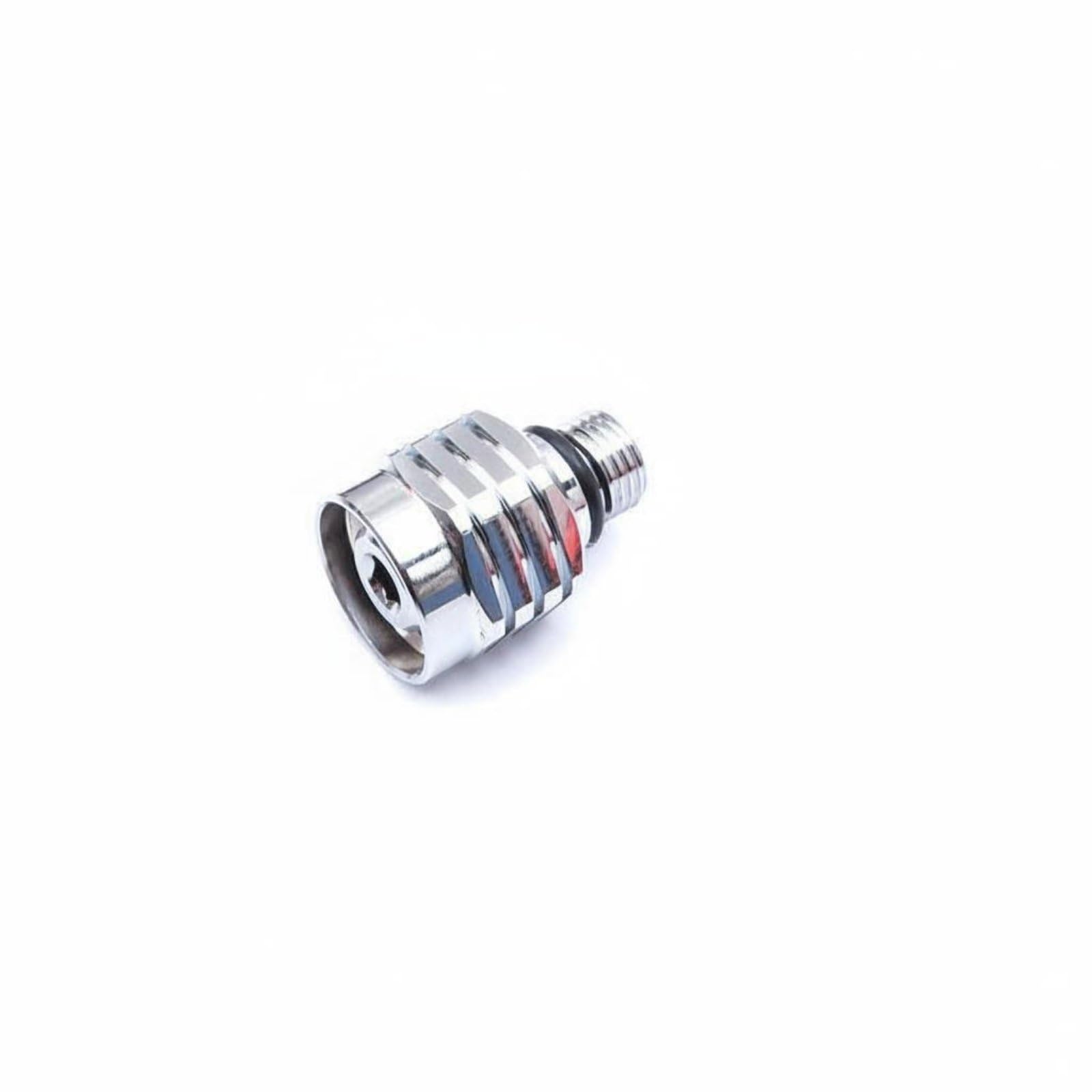 Ojiva® 3/8-24 to 9/16-18 Adapter Compact First Stage to Second Stage Adapter Lightweight Chrome Brass Diving Fitting for Divers, S-image-34