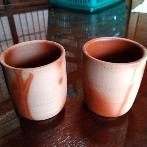 備前焼 土手五男 湯呑みセット <0414z備前焼>のサムネイル