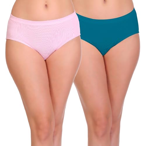 Image of SONA Women's Soft Cotton Inner Elastic Plain Daily Use Hipster Panties