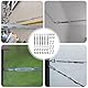 30 Stk Spannschloss Drahtspanner Set, 3mm Drahtseil Spanner Seilspanner Edelstahl, U-förmige&Duplex Drahtseilklemme, Drahtseil Kauschen und Pressklemme Aluminium für Gespannte Seil zu Verschärfen (M4)
