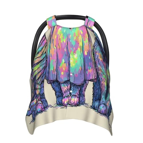 Vendhui cat/ghost car seat cover image