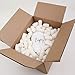 MagicWater Supply Anti Static Bio Tube Packing Peanuts - 0.25 Cu Ft - Compostable Biodegradable Dust-Free Void Filler with Superior Cushioning for Safe & Eco-Friendly Shipping Cushioning and Packaging