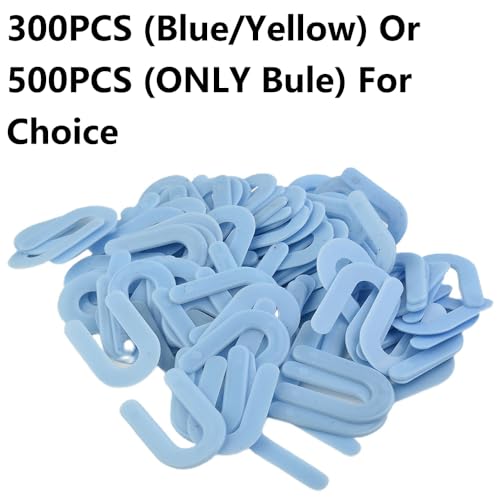 Hufeisen-Unterlegscheibe Fliesenkreuze, U Form Abstandshalter Kunststoff, Fugenabstandshalter für Fliesennivellierer Abstandshalter (300*Blau)