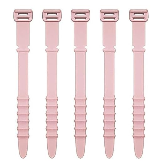 Clip Wire Winder Cord Holder Strap Line Management Headphone Cable Winder Fixer Clip Phone Data Cable Data Cable(Pink)