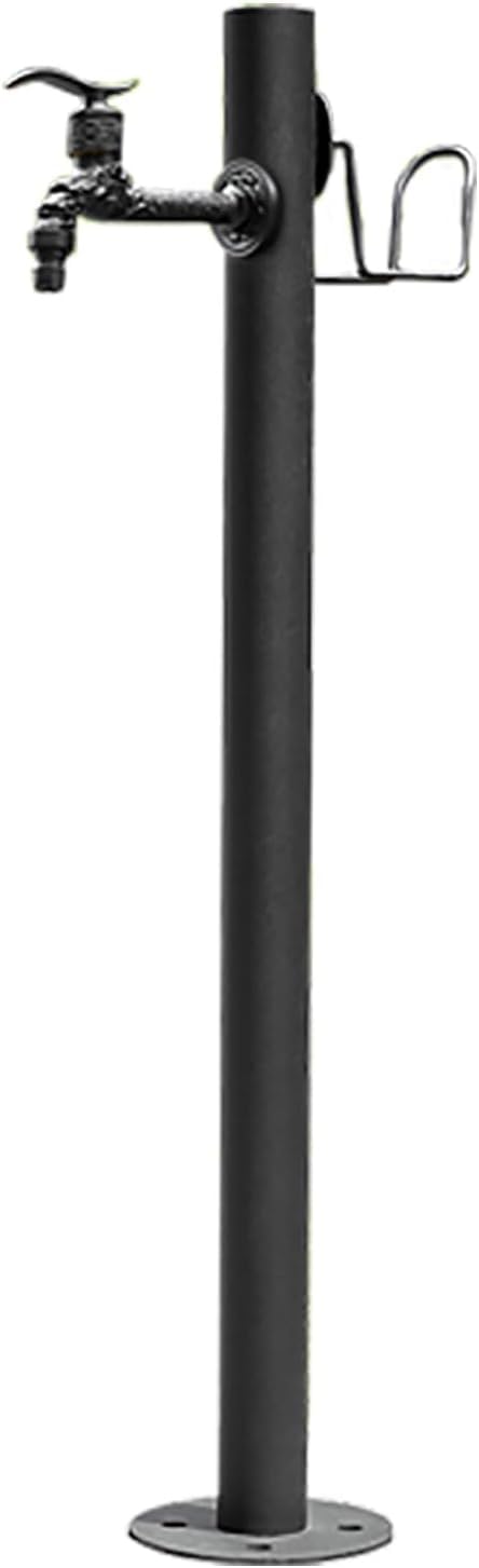 Pionowa kolumna wodna do ogrodu ze stali nierdzewnej 304 z miedzianym kranem(13 * 86cm/8 * 33.8in)