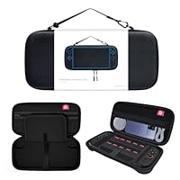 Estojo De Transporte para Nintendo Switch 2 (2025), Rígido Portátil 10 Compartimentos Para Cartões Jogo, Bolsa Viagem Protetora Acessórios Console