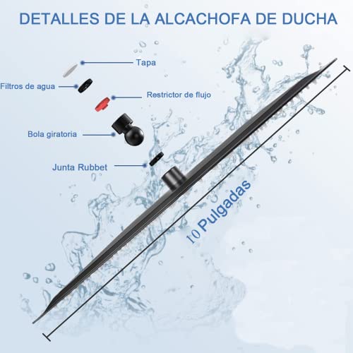 El mejor review de Regaderas para baño cuadradas que puedes comprar esta semana. 23 Imagen adicional