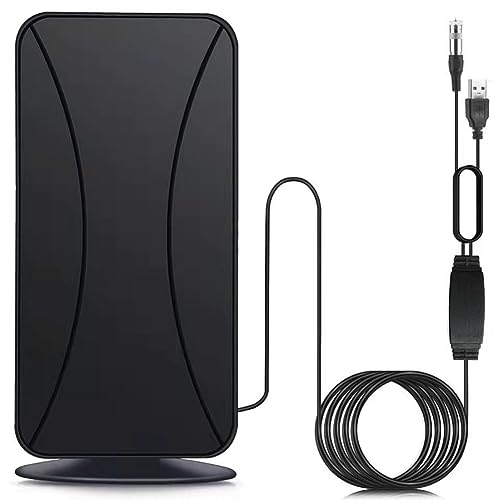  Wrtysully Antenna TV Digitale 4K HD DVB-T2 Antenna TV per Interni Ed Esterni Ripetitore di Segnale 1080P Antenna TV DVB-T2 Antenna TV HD A Terrestre