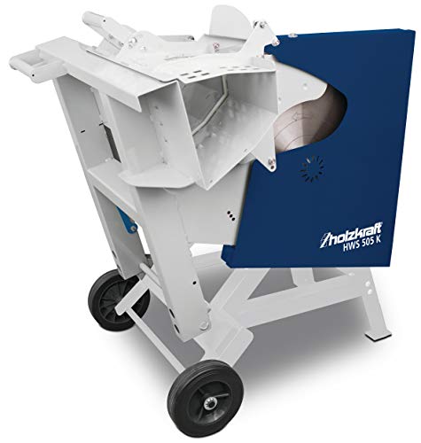Holzkraft Wippkreissäge HWS 505 K 230V (mit Fahrwerk, Stahlgestell, geschlossener Sägebereich...