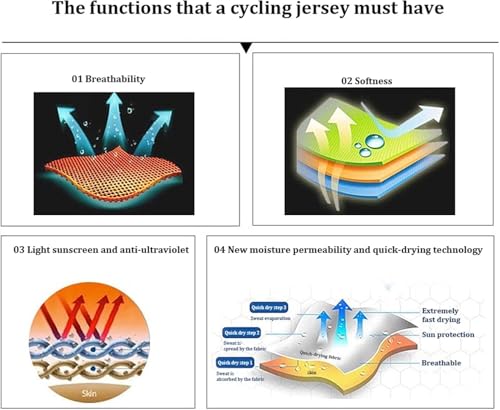 Conjunto De Camiseta Para Esportes Ao Ar Livre Para Homens, Conjunto De Camisetas E Shorts De Ciclis
