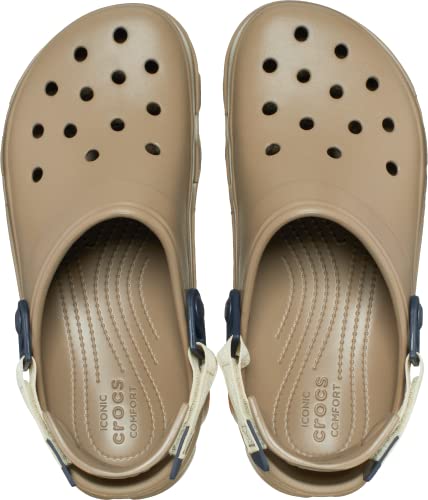 CROCS Classic All Terrain Clog - Khaki/Multi - M8W10 , 206340-2F9-M8W10, Unisex Adult , Khaki/Multi