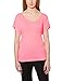 Ultrasport Light Action T-shirt de yoga Femme, Rose, X-Large
